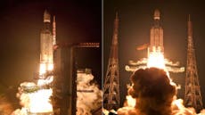 India successfully launches major rocket with 36 satellites from UK firm OneWeb