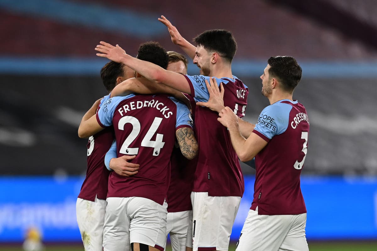 Declan Rice relishing Ryan Fredericks reunion when West Ham host Bournemouth