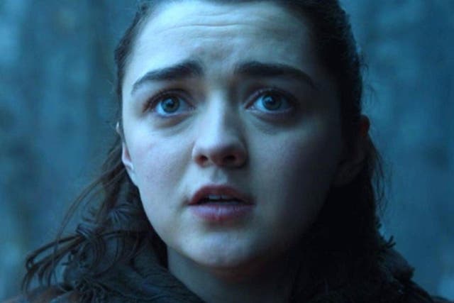 <p>Maisie Williams as Arya Stark in Game of Thrones</p>