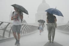 Southern England braces for flash flooding after thunderstorm warning