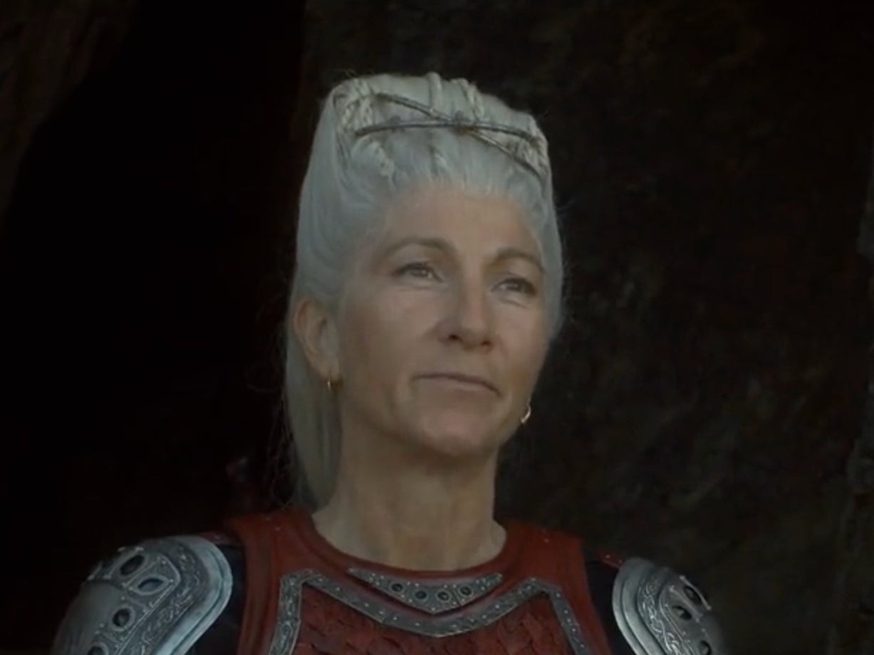 Rhaenys (Eve Best) in ‘House of the Dragon’