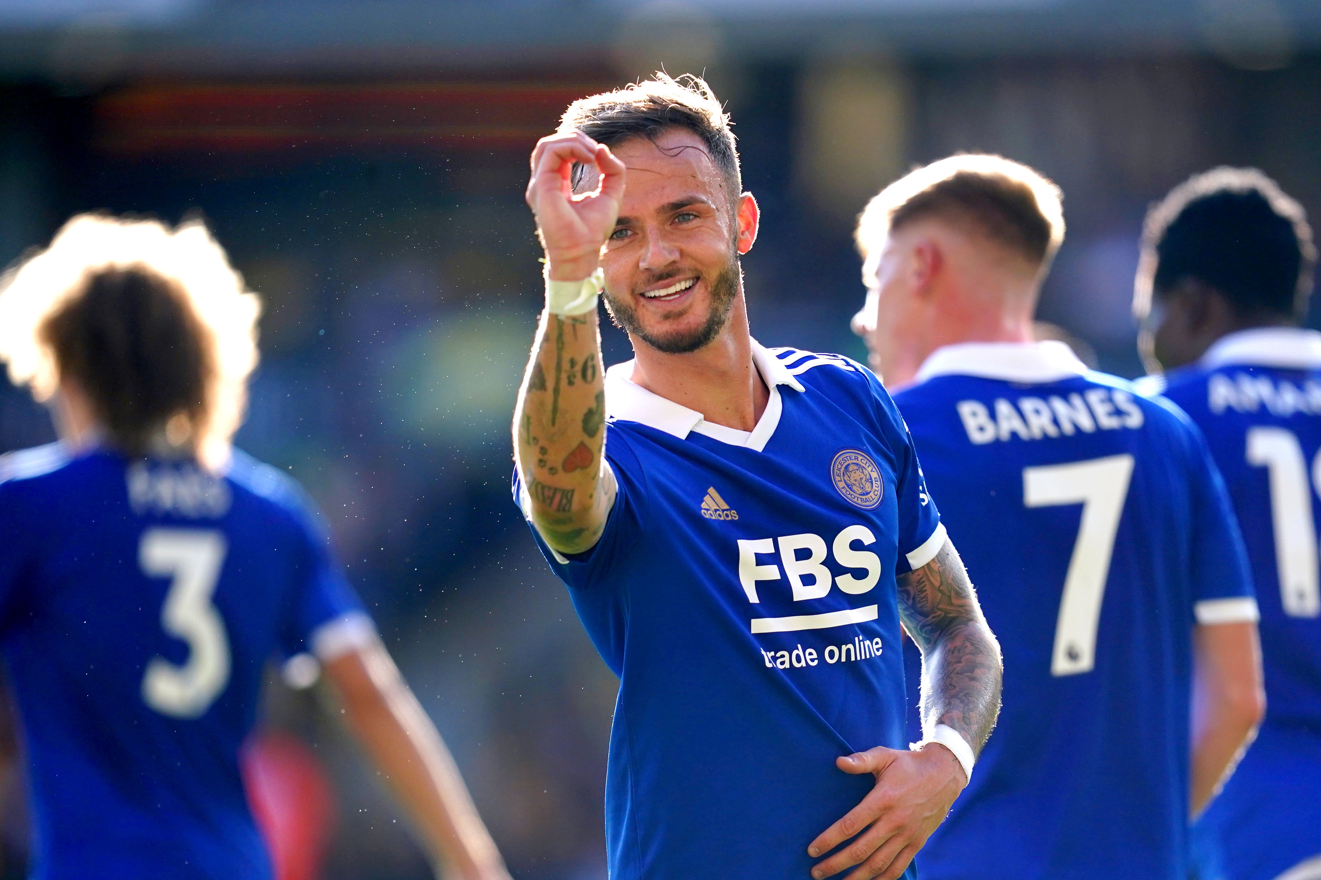 Maddison has been in fine form for Leicester