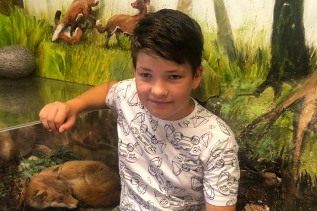 Scott-Swaley Daniel Stevens, 12, died following the collapse of a garage wall at a property in Clacton on Friday 21 October (Essex Police/PA)
