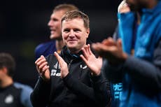 Eddie Howe backs Newcastle to ‘achieve special things’ after statement victory