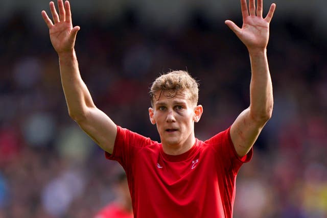 Ryan Yates said Forest can beat anyone after their statement win over Liverpool (Joe Giddens/PA)
