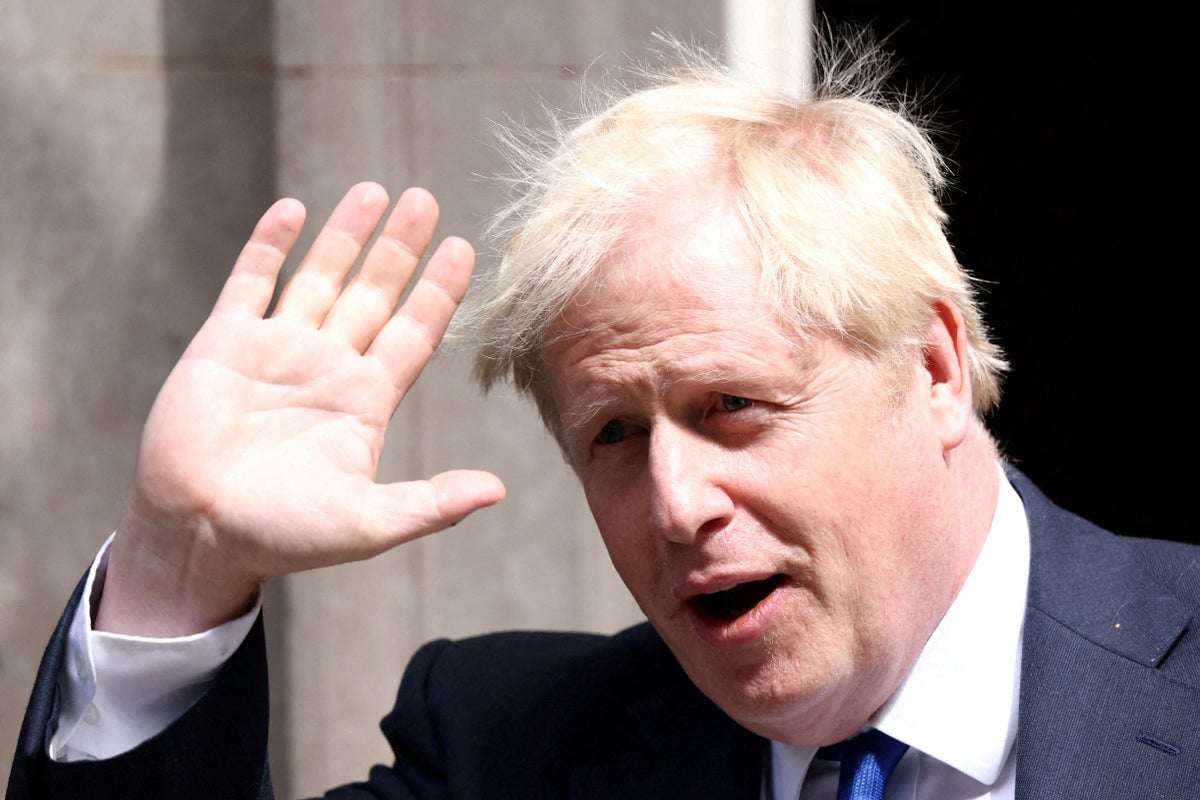 Voices: Boris Johnson bottles it – again – clearing the way for Rishi Sunak