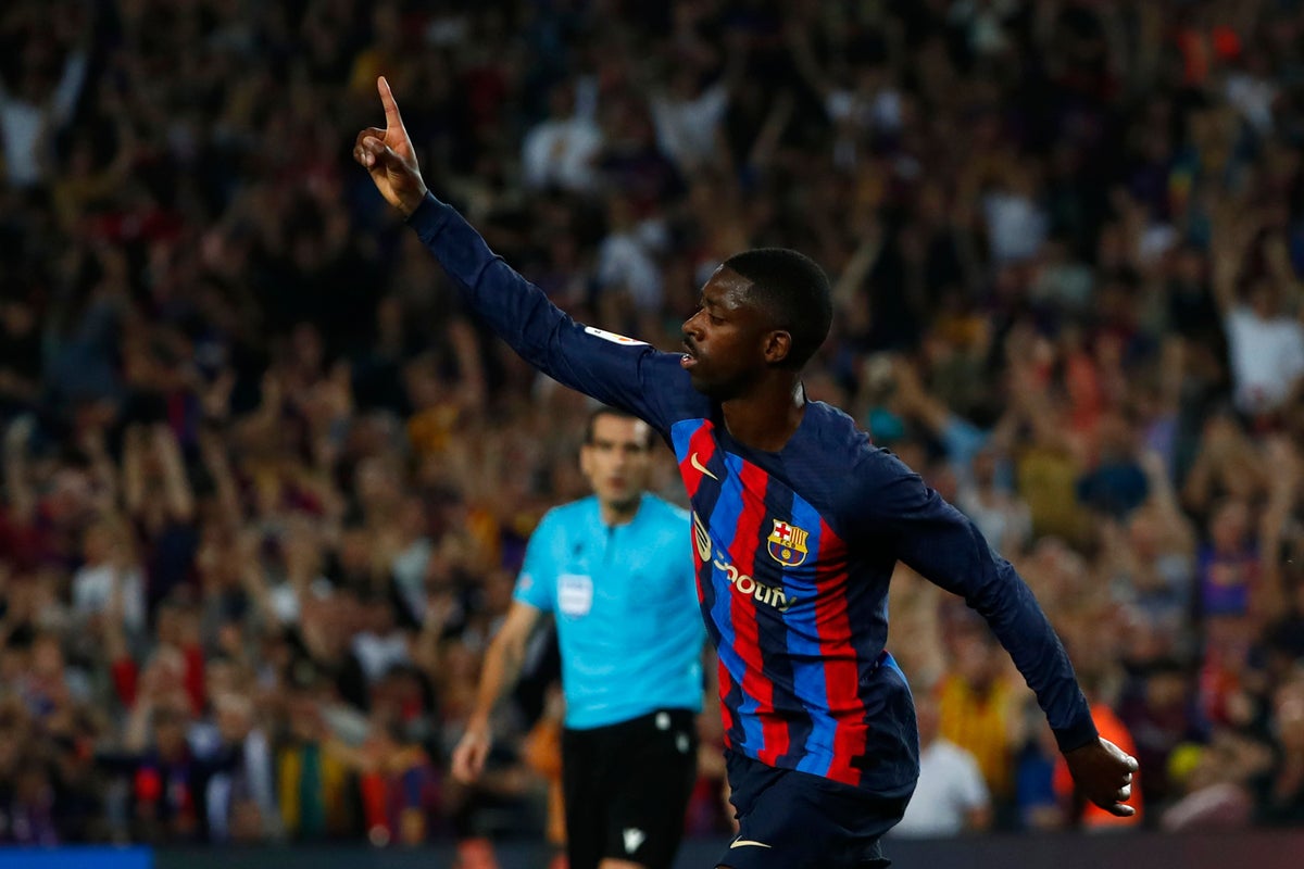 Ousmane Dembele inspires Barcelona to big win over Athletic Bilbao
