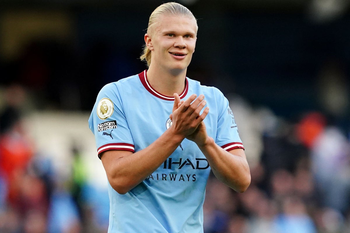 Pep Guardiola advised Erling Haaland to break the Premier League goal record