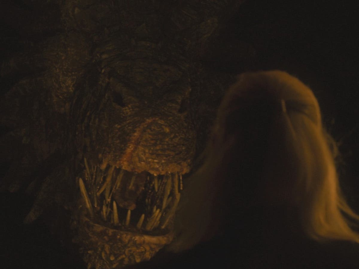 Who is the horrifying new dragon in the House of the Dragon season finale?