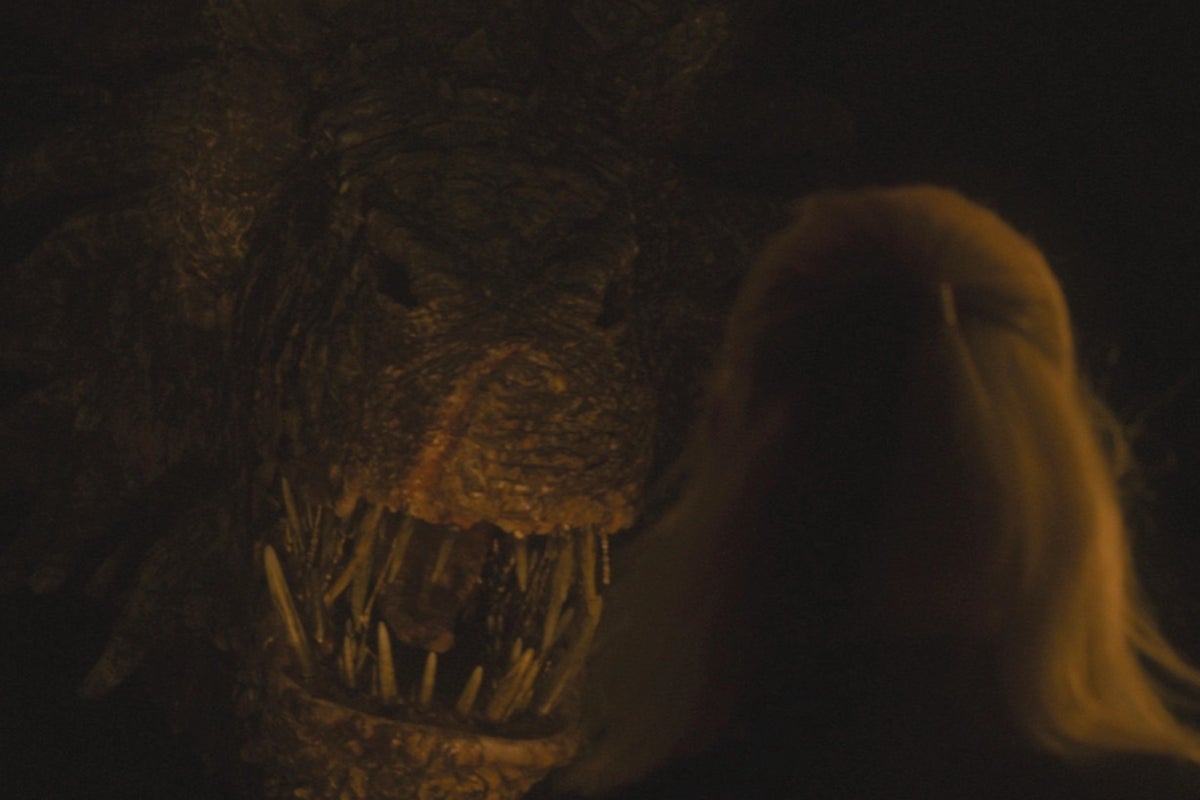 Who is the horrifying new dragon in the house of the dragon season finale?