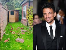 ‘Thank god Princess is OK’: Peter Andre reveals house was struck by lightning while daughter was inside
