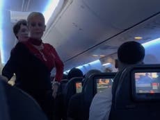 ‘Get the hell out of my face’: Family kicked off flight after slanging match with flight attendant