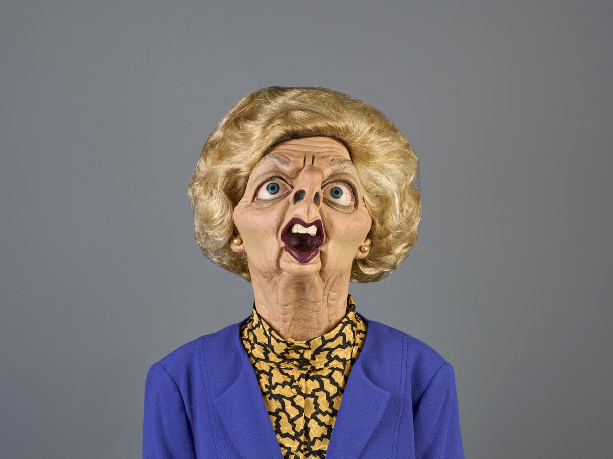 Spitting Image Thatcher Puppet On Public Display For First Time In - Foto 5