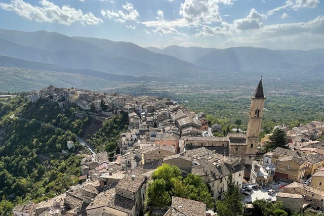 <p>Pacentro – in Abruzzo is on the list of most beautiful villages in Italy </p>