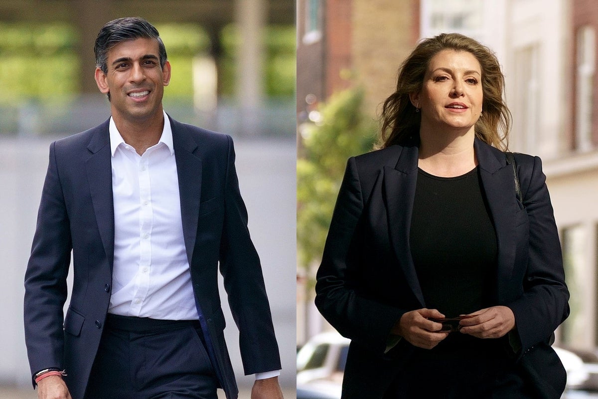 Mordaunt battles for support after Johnson’s exit makes Sunak No 10 frontrunner