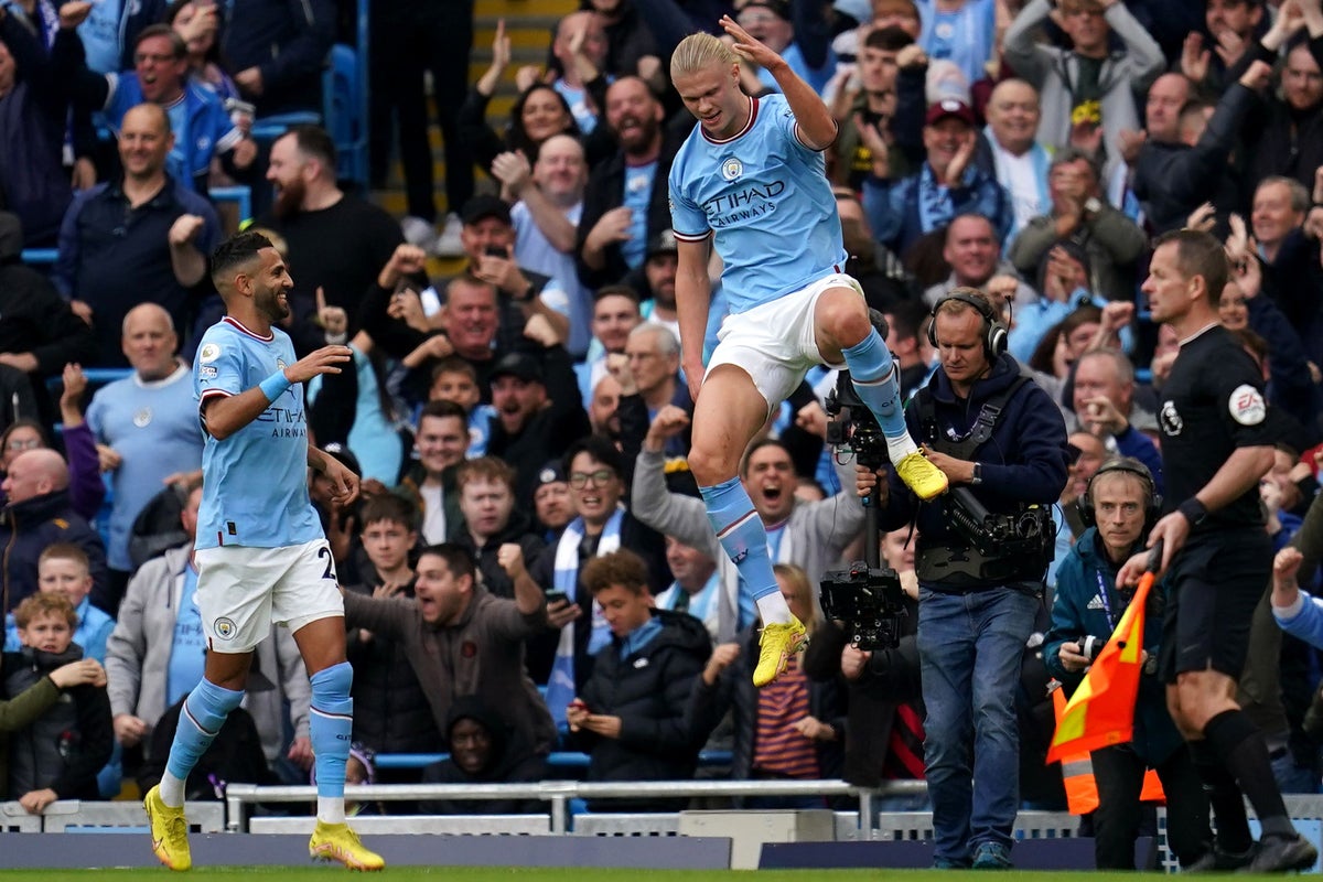 Erling Haaland’s stunning start at Man City continues with 17 goals in 11 games