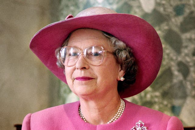 <p>Queen Elizabeth II in 1992 </p>
