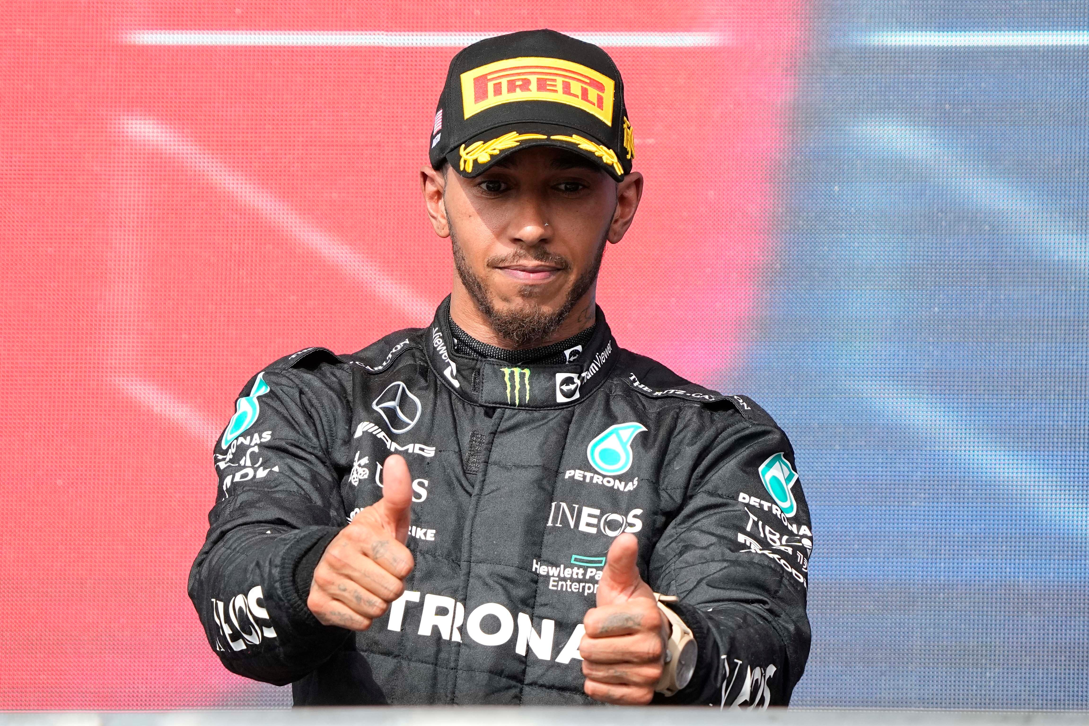 Hamilton came close to victory at the United States Grand Prix but lost out to Max Verstappen