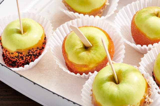 Food-Halloween Caramel Apples