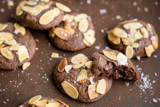 Food-MilkStreet- Triple Chocolate Almond Cookies
