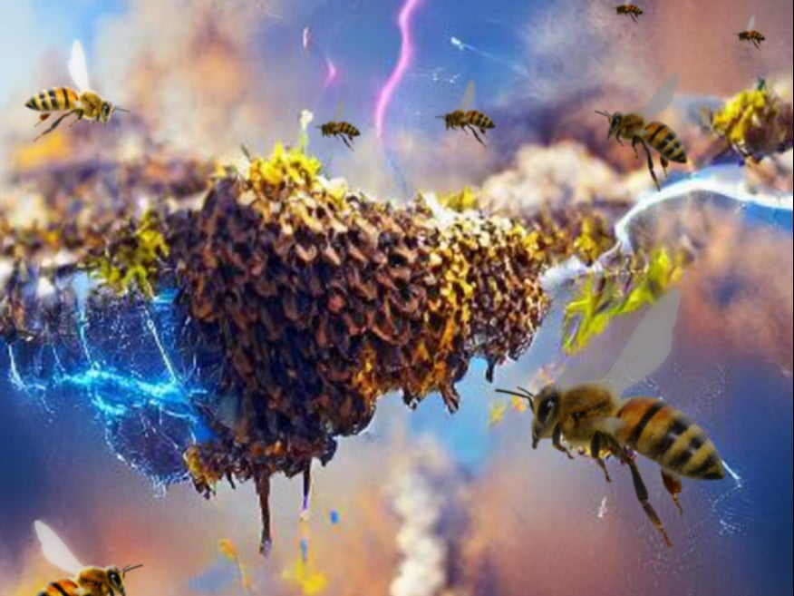 Bees have a closer relationship with electricity than previously recognised