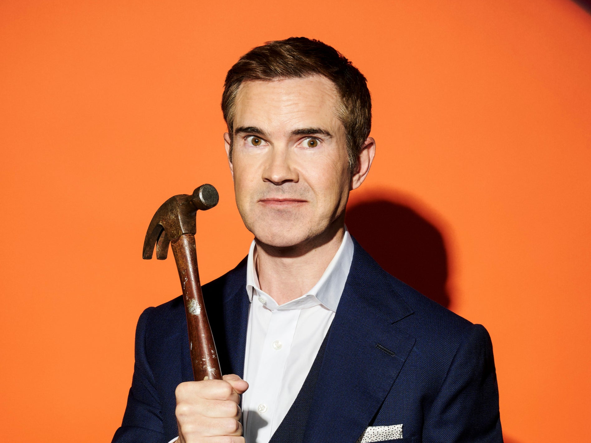 Carr trouble: British comic Jimmy Carr fronts the provocative new programme ‘Destroys Art'