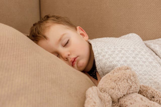 A new study says children grow out of naps when their brains are ready (Alamy/PA)