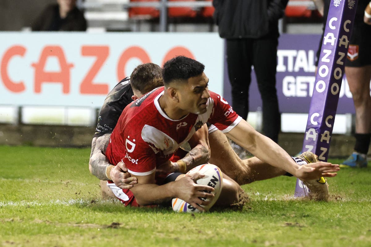 Daniel Tupou&rsquo;s hat-trick helps Tonga beat stubborn Wales as referee Kasey Badger makes history