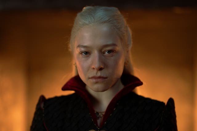 <p>Emma D’Arcy’s Rhaenrya in the ‘House of the Dragon’ finale</p>