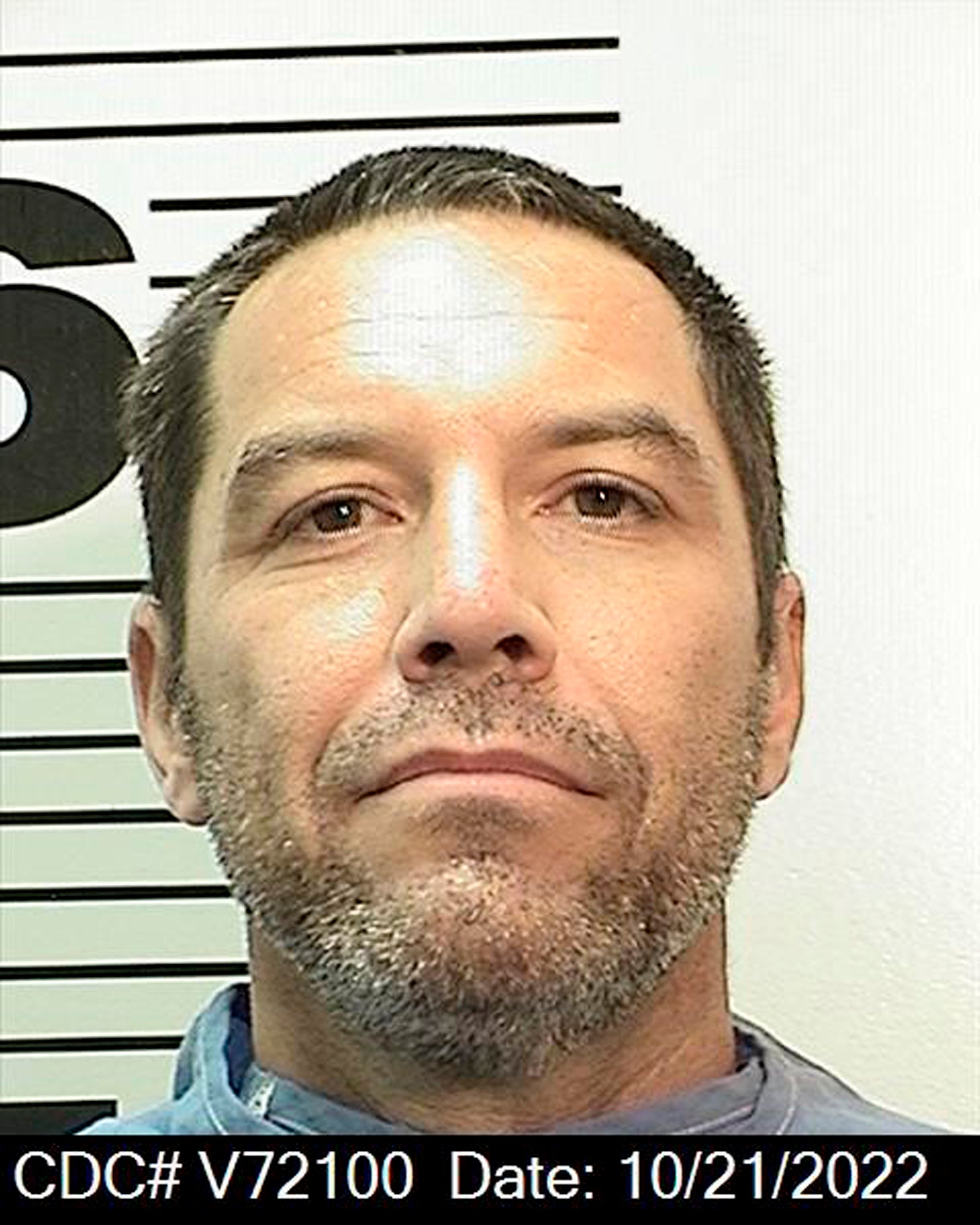 Scott Peterson in 2022 after he had moved off death row. He is now serving life without words