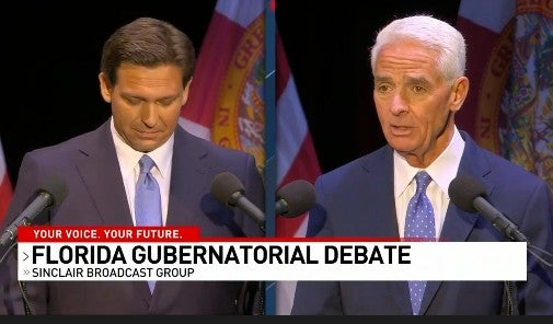 Event was sole debate in race for Florida governor