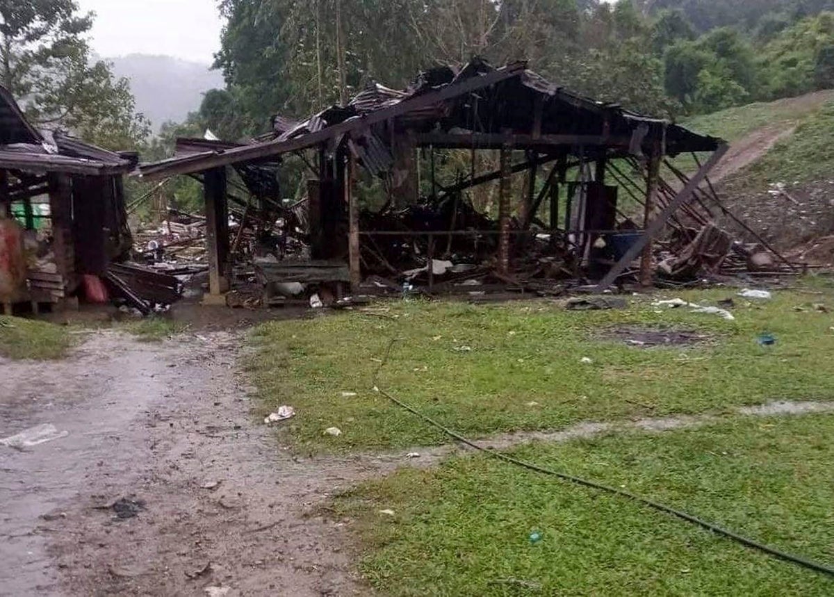 Ethnic group says Myanmar air attack kills 80 at celebration