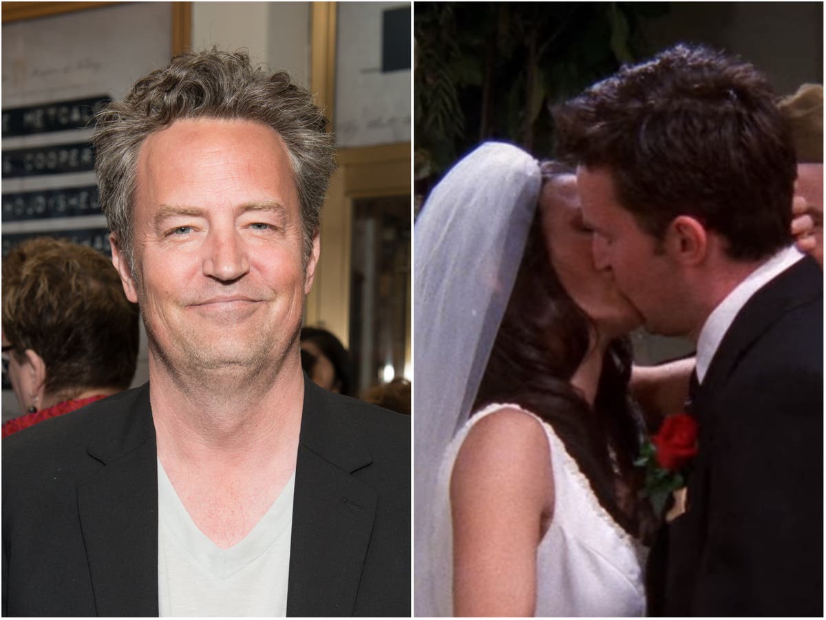 Matthew Perry was driven to rehab after filming Chandler and Monica’s Friends wedding