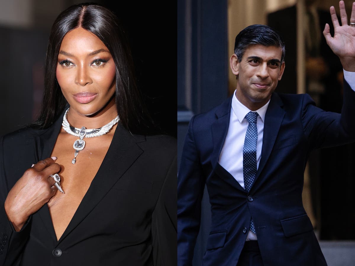 ‘A jumpscare moment’: Fans baffled after Naomi Campbell celebrates Rishi Sunak’s win