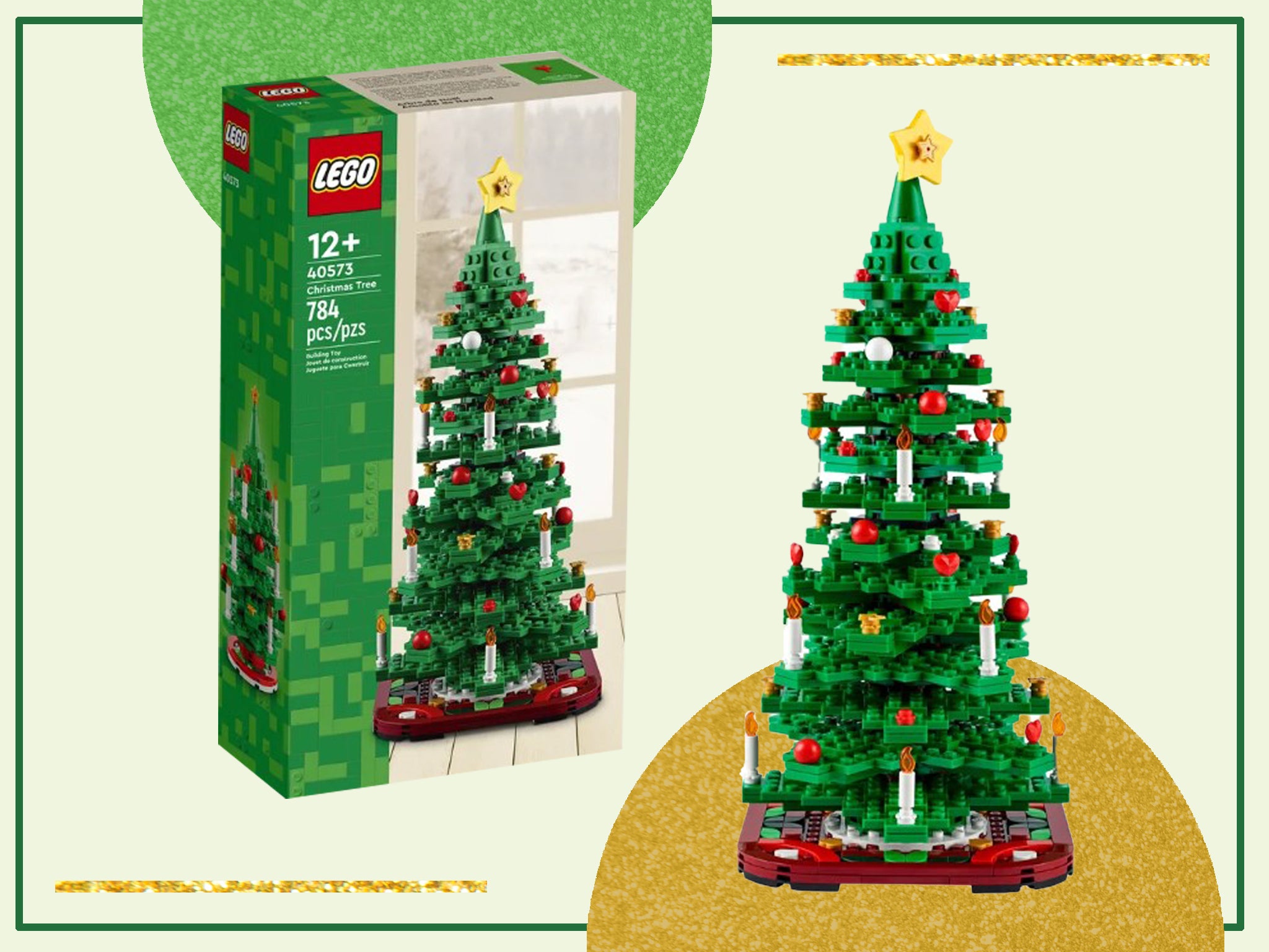 How to Build a LEGO Christmas Tree Ornament with Kids