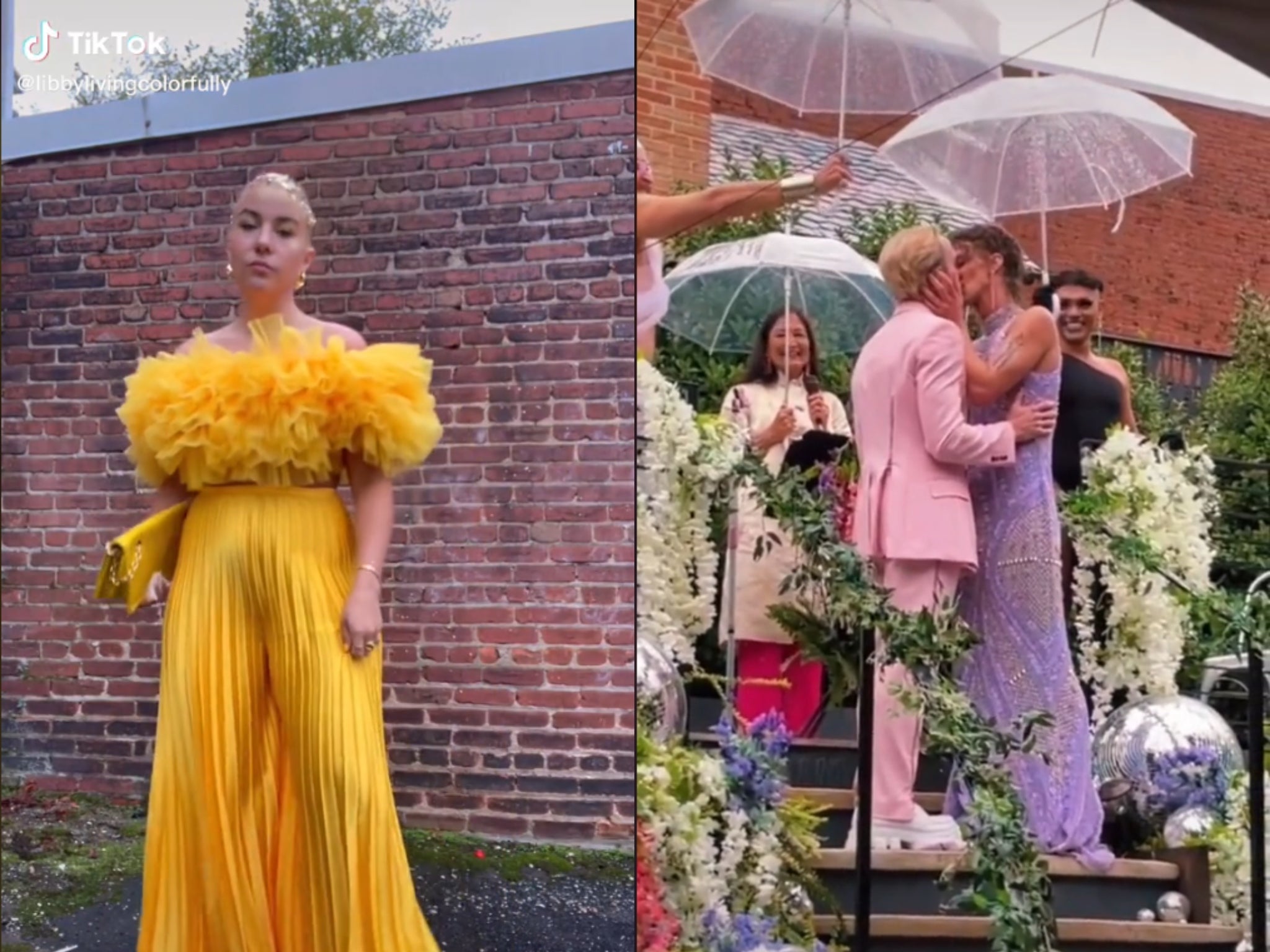 A queer couple asked their guests to ‘upstage the bride’ at their wedding