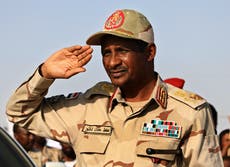 Thousands march on first anniversary of Sudan's coup