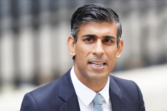 Rishi Sunak was appointed Prime Minister on Tuesday (James Manning/PA)