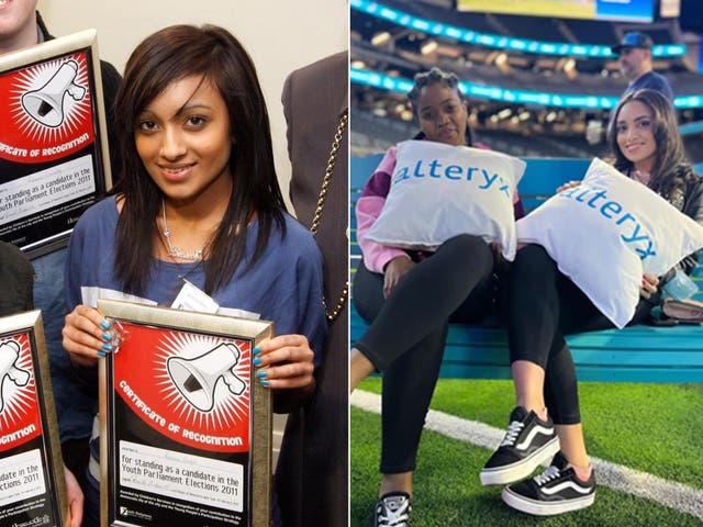 <p>Dream fulfilled: Razzia has succeeded in science at a young age and says eating healthily was critical to her achievements </p>
