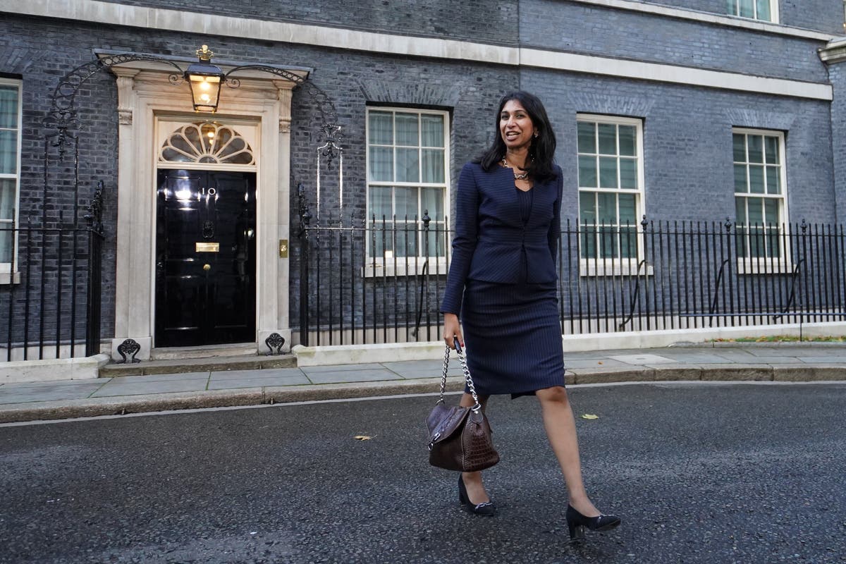 Suella Braverman ‘amps up cruelty’ of Rishi Sunak’s cabinet as sacked ...