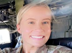 Female Pennsylvania National Guard member, 20, killed and three injured in military vehicle crash