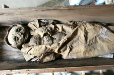 Mummified boy buried in unmarked grave 400 years ago identified as son of powerful Austrian count