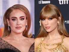 Adele says Taylor Swift is ‘one of the greatest songwriters of our generation’