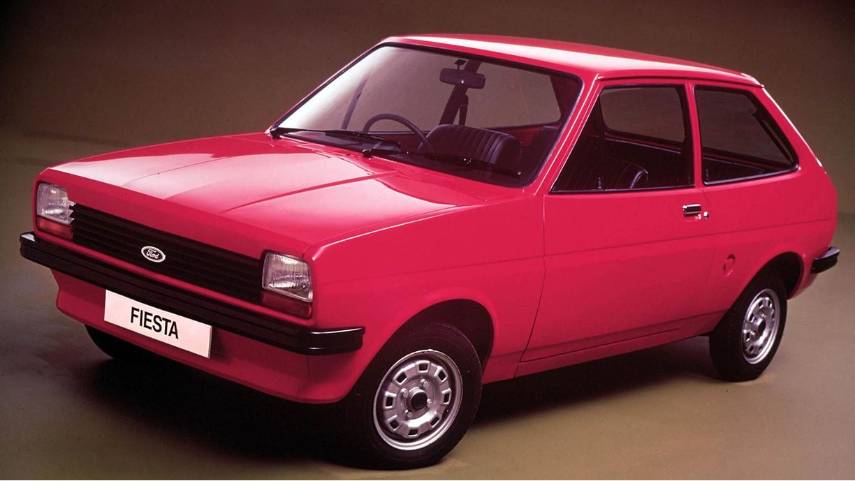 The original Mk1 Ford Fiesta which first went on sale in the late 1970s