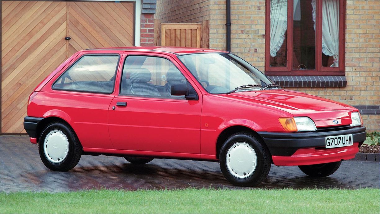 The Mk3 Ford Fiesta during the early 1990s
