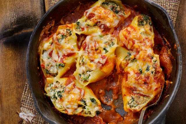 <p>Of all the baked pasta dishes, stuffed shells are beloved for good reason</p>