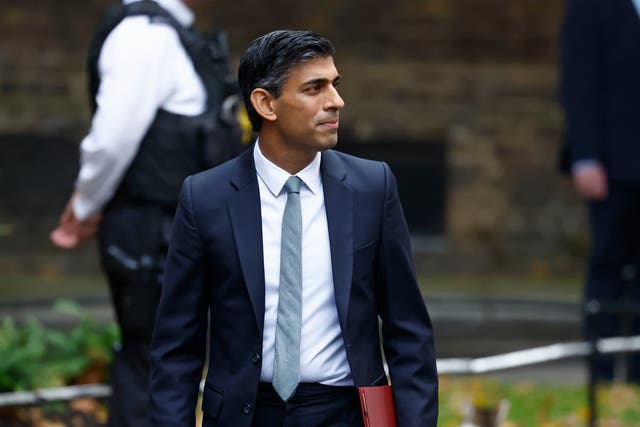 <p>Rishi Sunak is the UK’s third prime minister in less than two months</p>