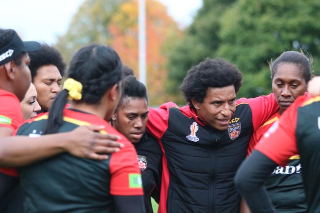 The PNG Orchids have overcome adversity to reach the Women’s Rugby League World Cup (PNG Orchids Media)