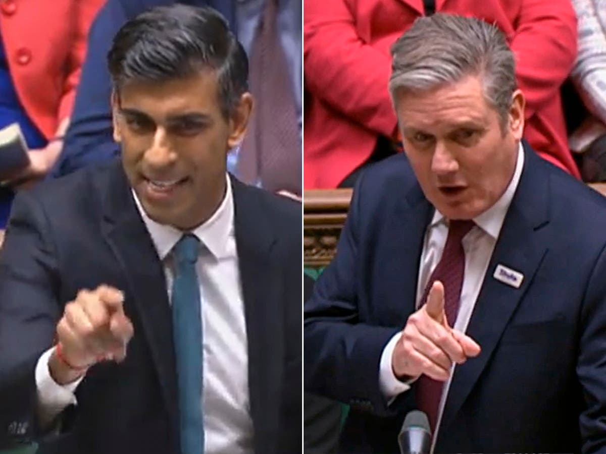 Sunak refuses general election as Starmer mocks PM for losing to Truss &lsquo;who lost to lettuce&rsquo;