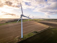 Rishi Sunak U-turns on Truss’s onshore wind planning reforms